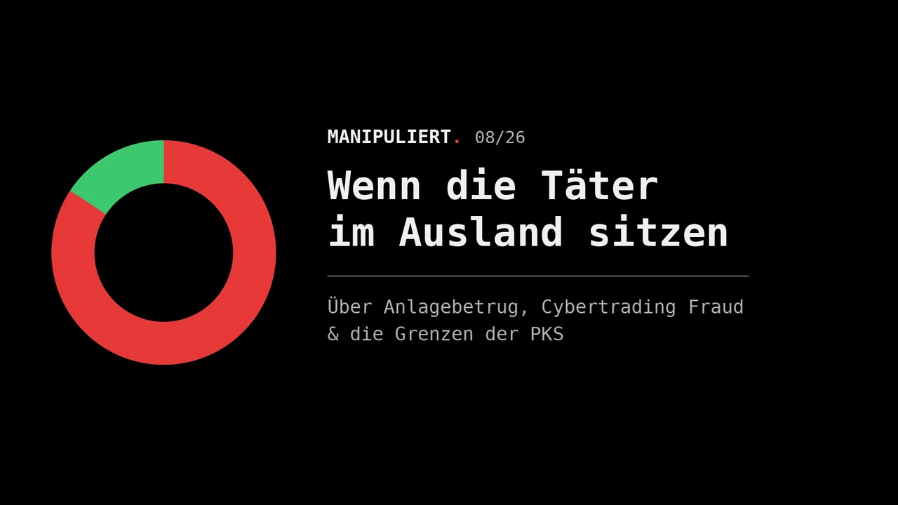 Wenn die Täter im Ausland sitzen